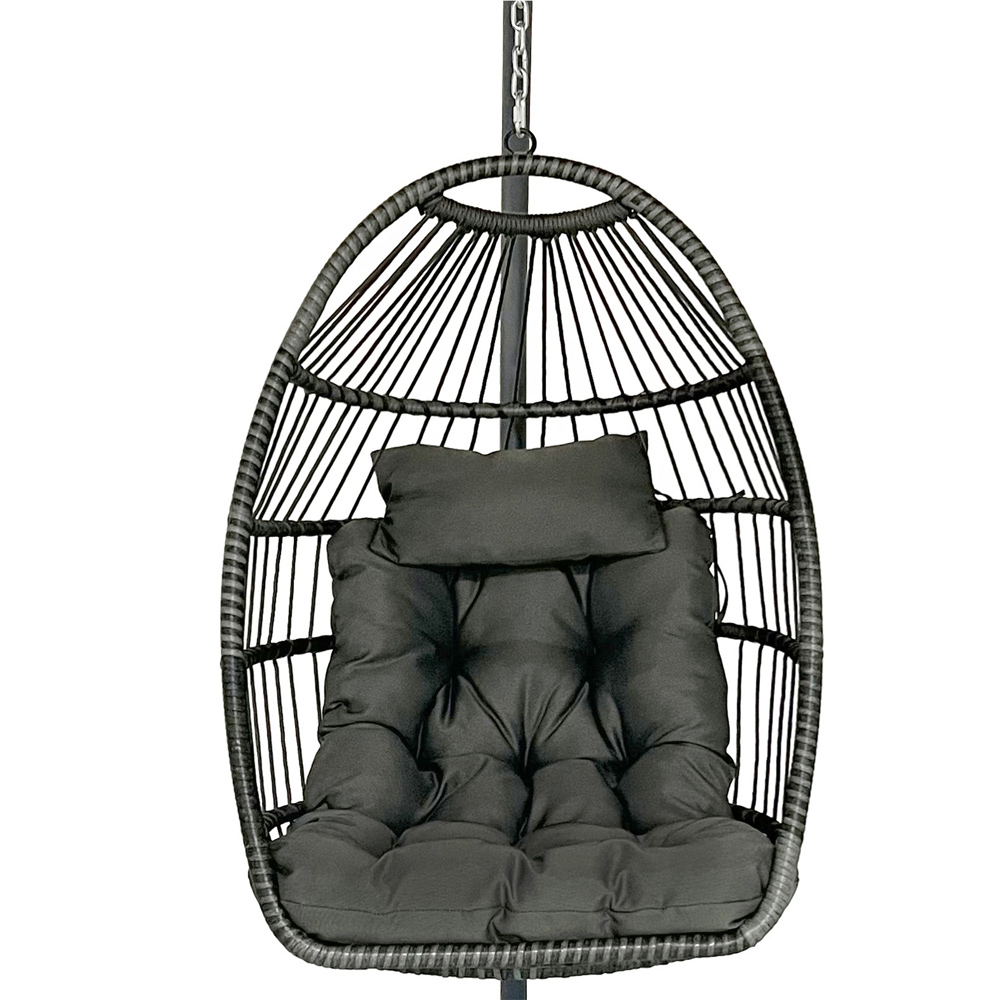 Furniture One Wicker Hanging Egg Chair Image 4