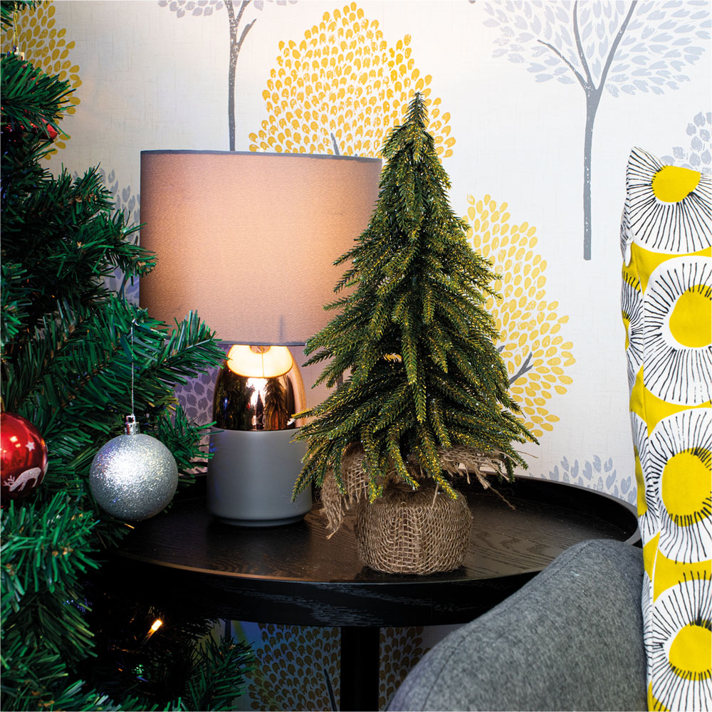 St Helens Gold Finish Decorative Christmas Tree 35cm Image 2