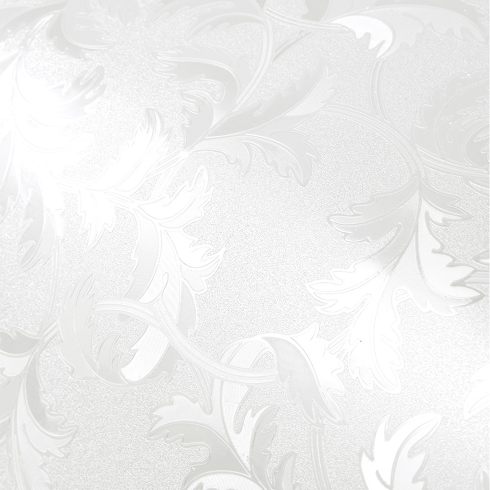 Living and Home Floral 3D PVC Self Adhesive Privacy Glass Window Film 200 x 61cm Image 3