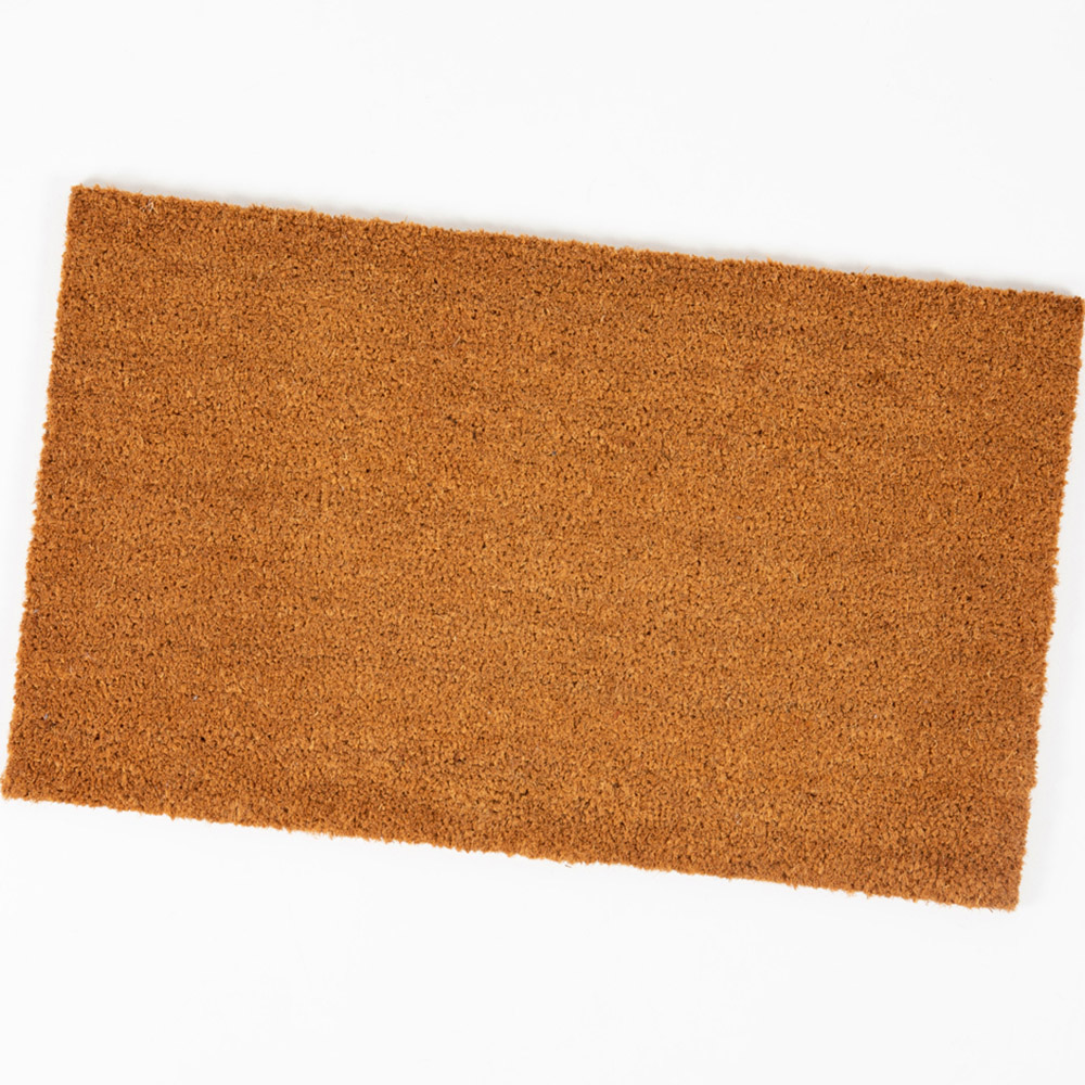 Eselle Astley Plain Natural Coir Door Mat 45 x 75cm Image 3