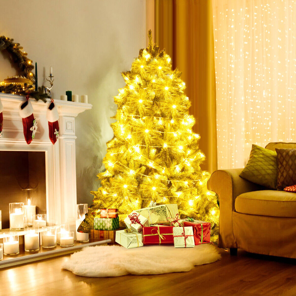 Costway PVC Tips Artificial Christmas Tree 5ft Image 4