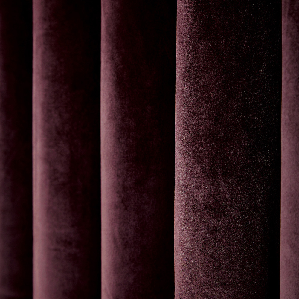 Helena Springfield Escala Lined Mulberry Curtains 168 x 229cm Image 2