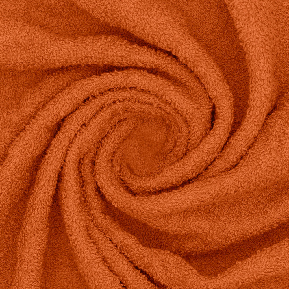 Velosso Hampi Cotton Orange Super Jumbo Sheet Set of 2 Image 4