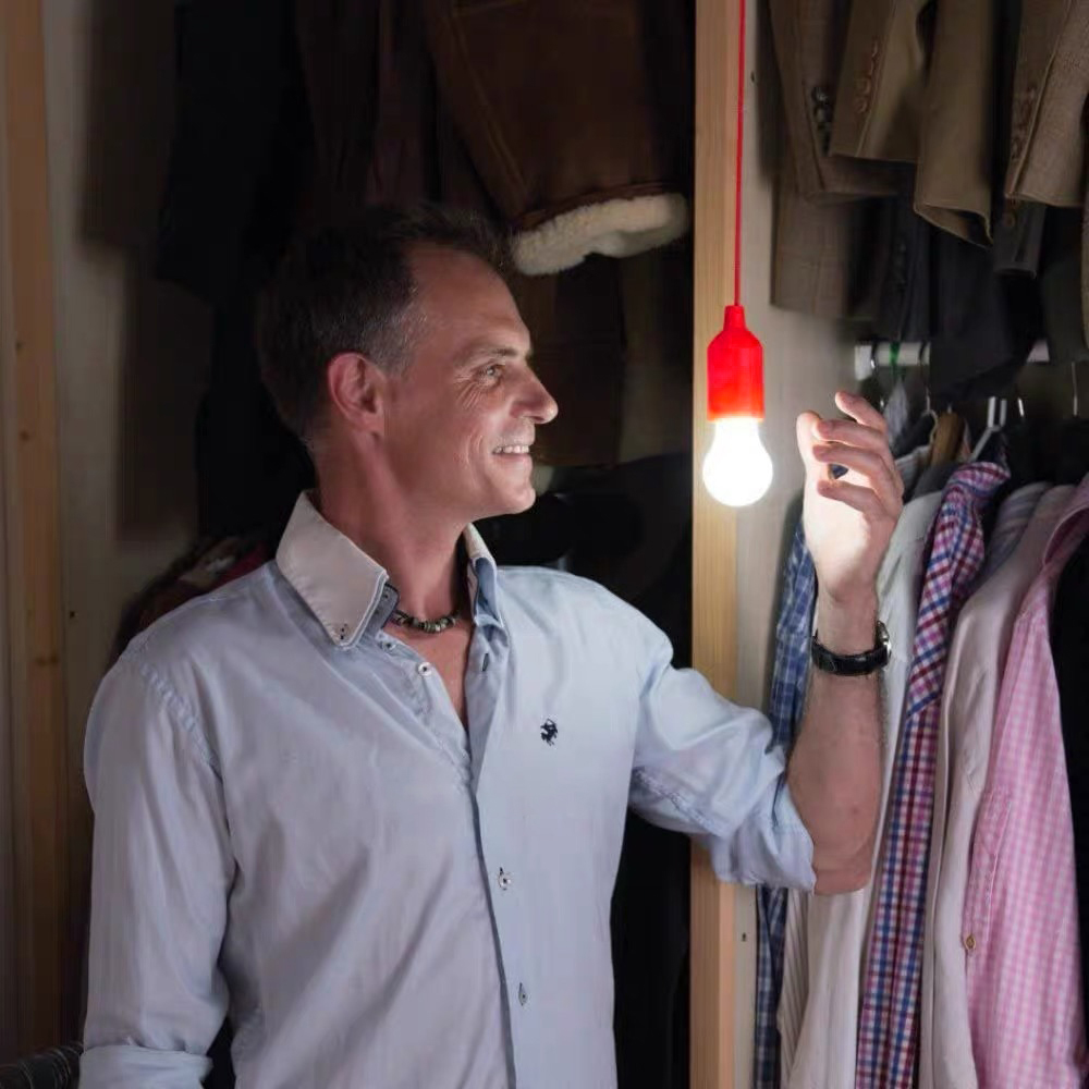 Illuminate Battery Powered LED Bulb Pull Light Image 2