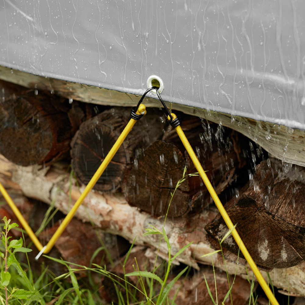 tectake Waterproof Mould Resistant Tarpaulin Protective Cover 500 x 300cm Image 7