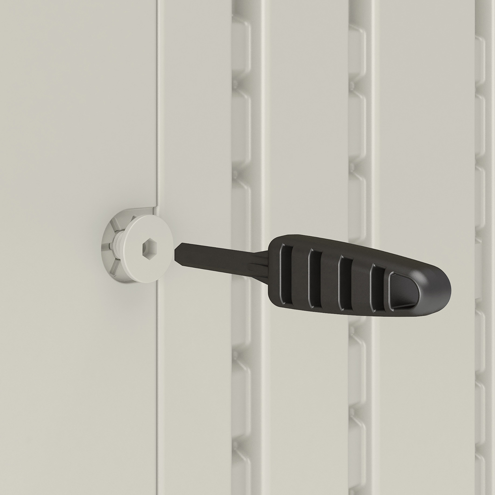 Suncast Tremont 8 x 4ft Apex Storage Shed Image 9