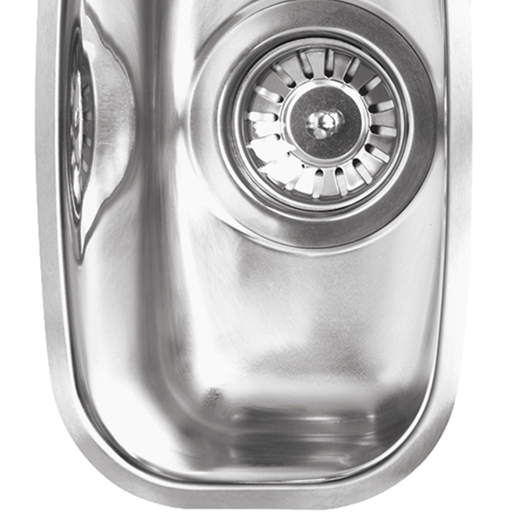 Reginox L18 3016 OKG Silver Half Bowl Sink 325 x 185mm Image 2