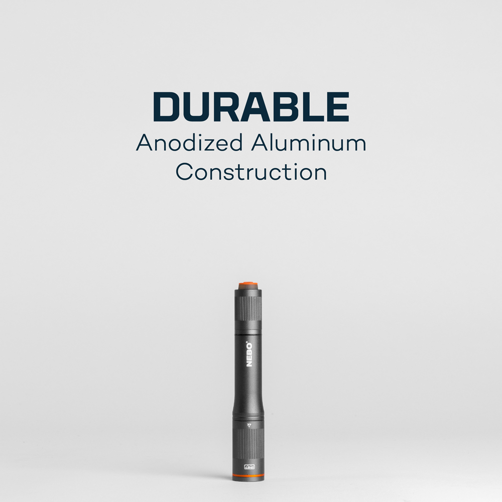 Nebo Columbo 100 100 Lumens Waterproof Inspection Pen Light with 4x Zoom and AAA Batteries Image 7