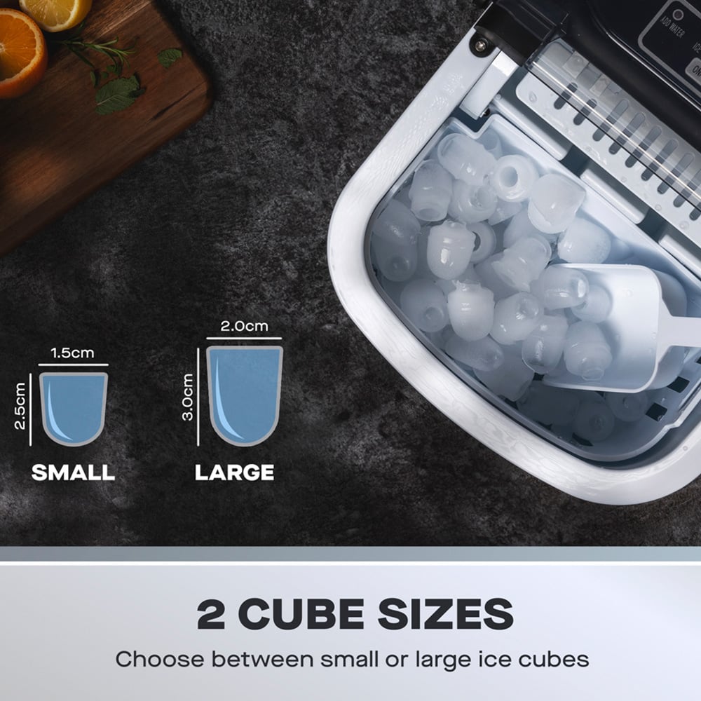 Daewoo SDA2693GE Grey Ice Maker 12Kg Image 5