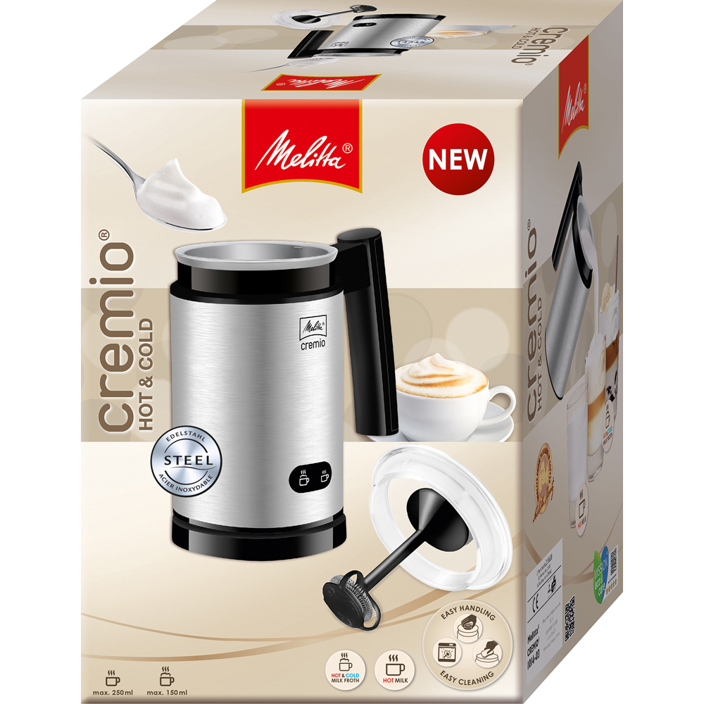 Melitta Cremio II Stainless Steel Milk Frother Image 7