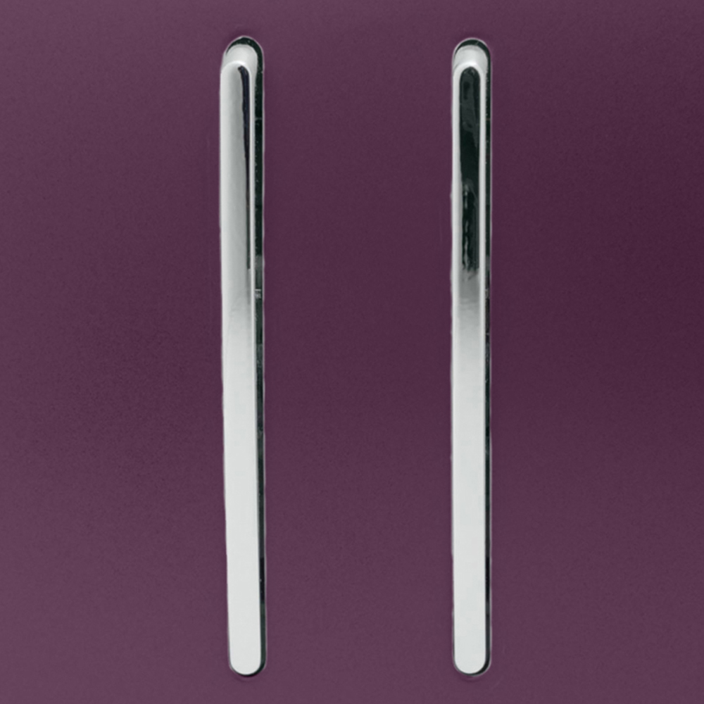 Trendi Switch 2 Gang 10amp 1 or 2 Way Plum Purple Rocker Light Switch Image 2