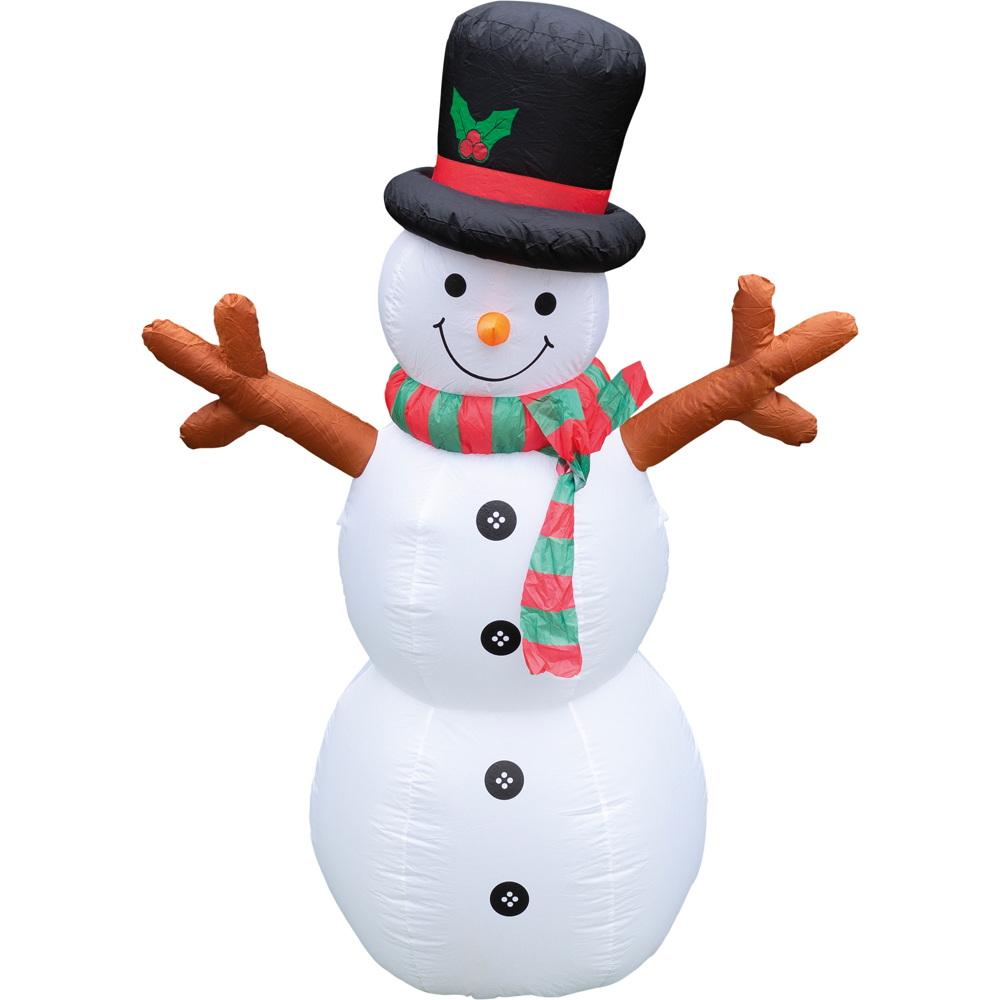 St Helens Inflatable Snowman Christmas Decoration 180cm Image 2
