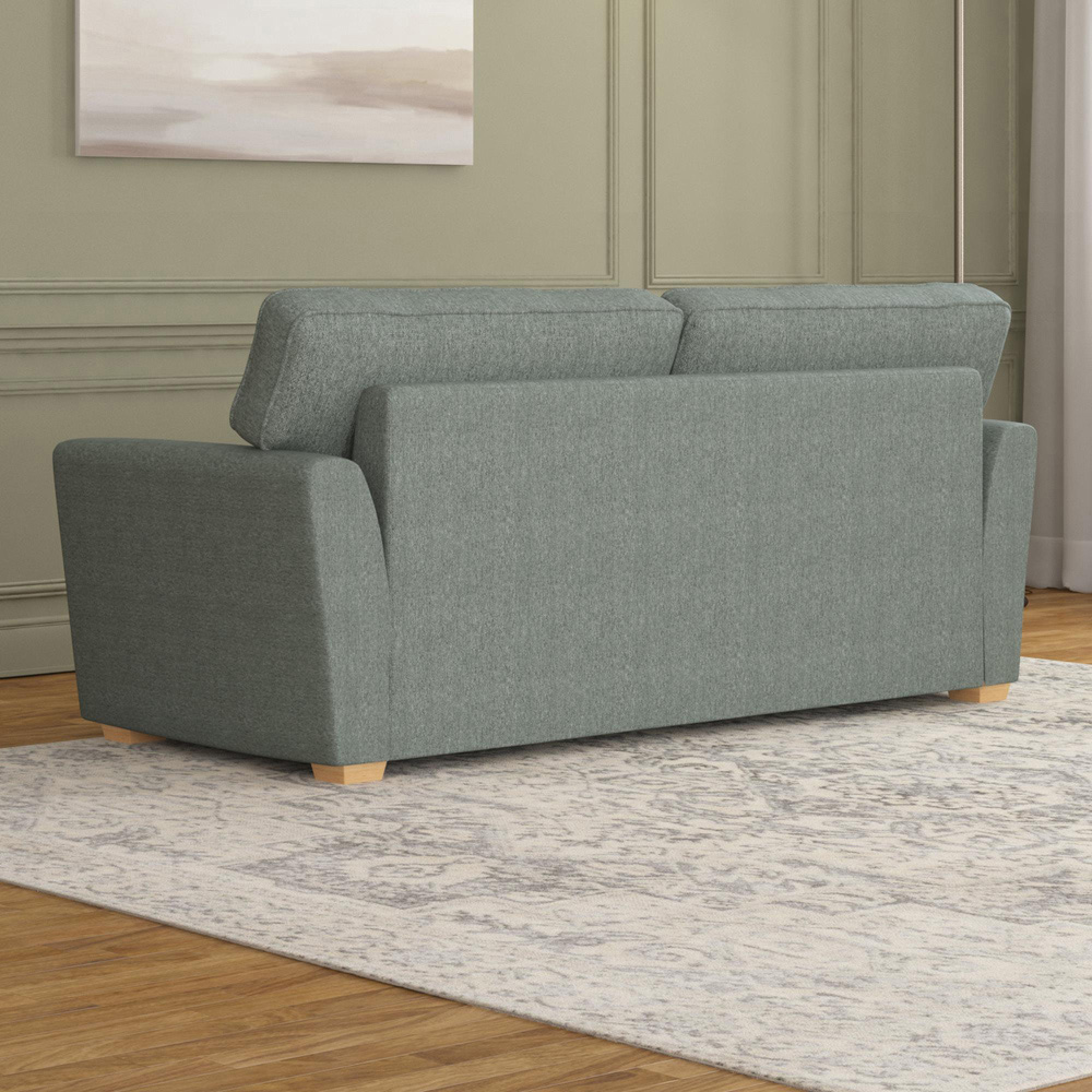 Wendleberry 3 Seater Granite Venice Fixed Back Sofa Image 6