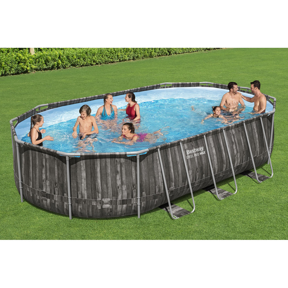 Bestway Steel Pro Max Oval Pool Set 20 x 12ft x 48 inch Image 2