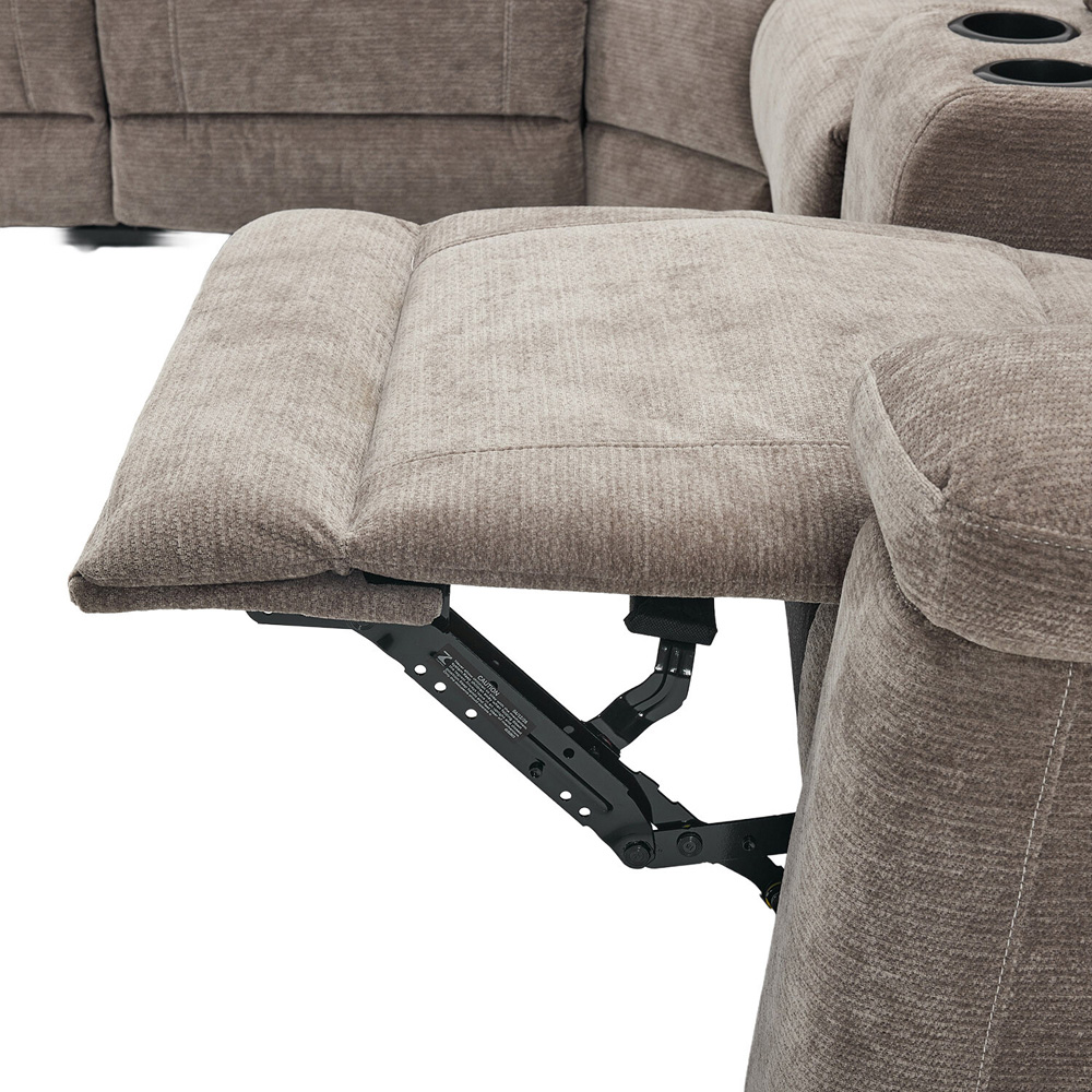 Carrington Corner Sofa Brown Image 5