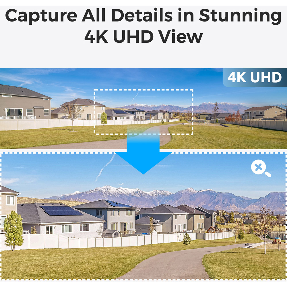 Reolink Advantage Series B740X 4K 180 Degree Wi-Fi Security Camera with Solar Panel and 64GB Card Image 3