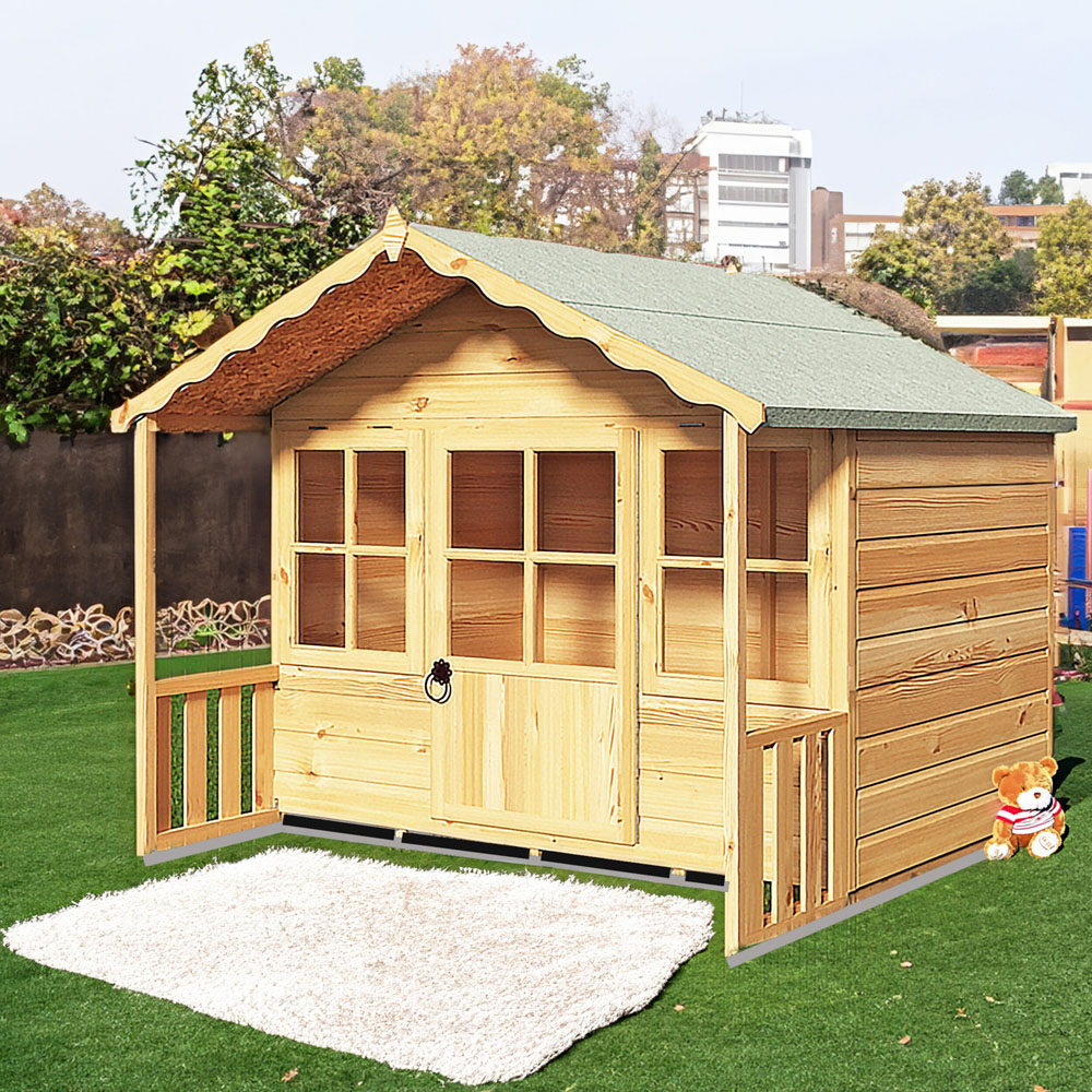 Shire 6 x 4ft Pixie Playhouse Shed Image 5