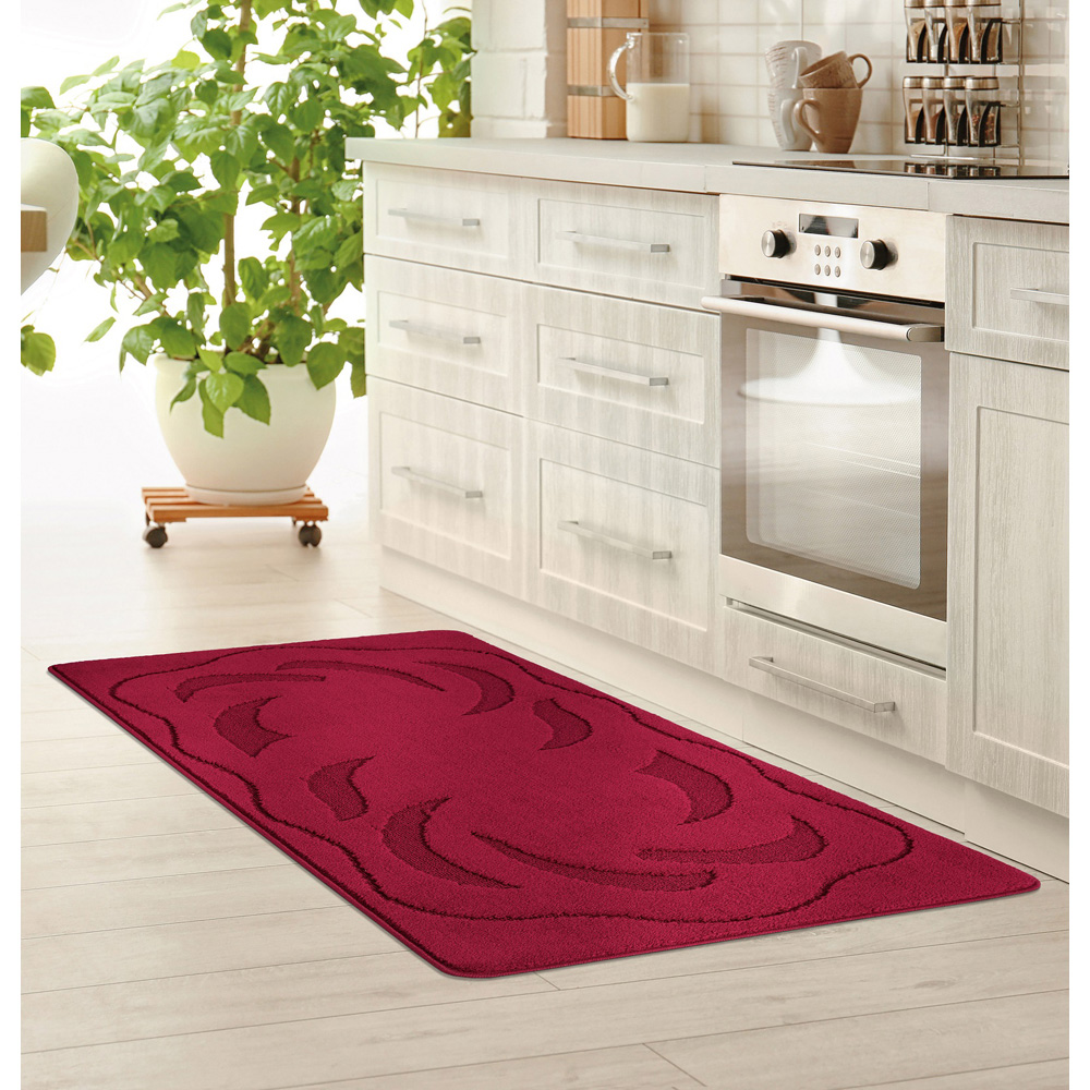 Smart Living Ovalack Red Gel Back Non-Slip Door Mat 80 x 300cm Image 2