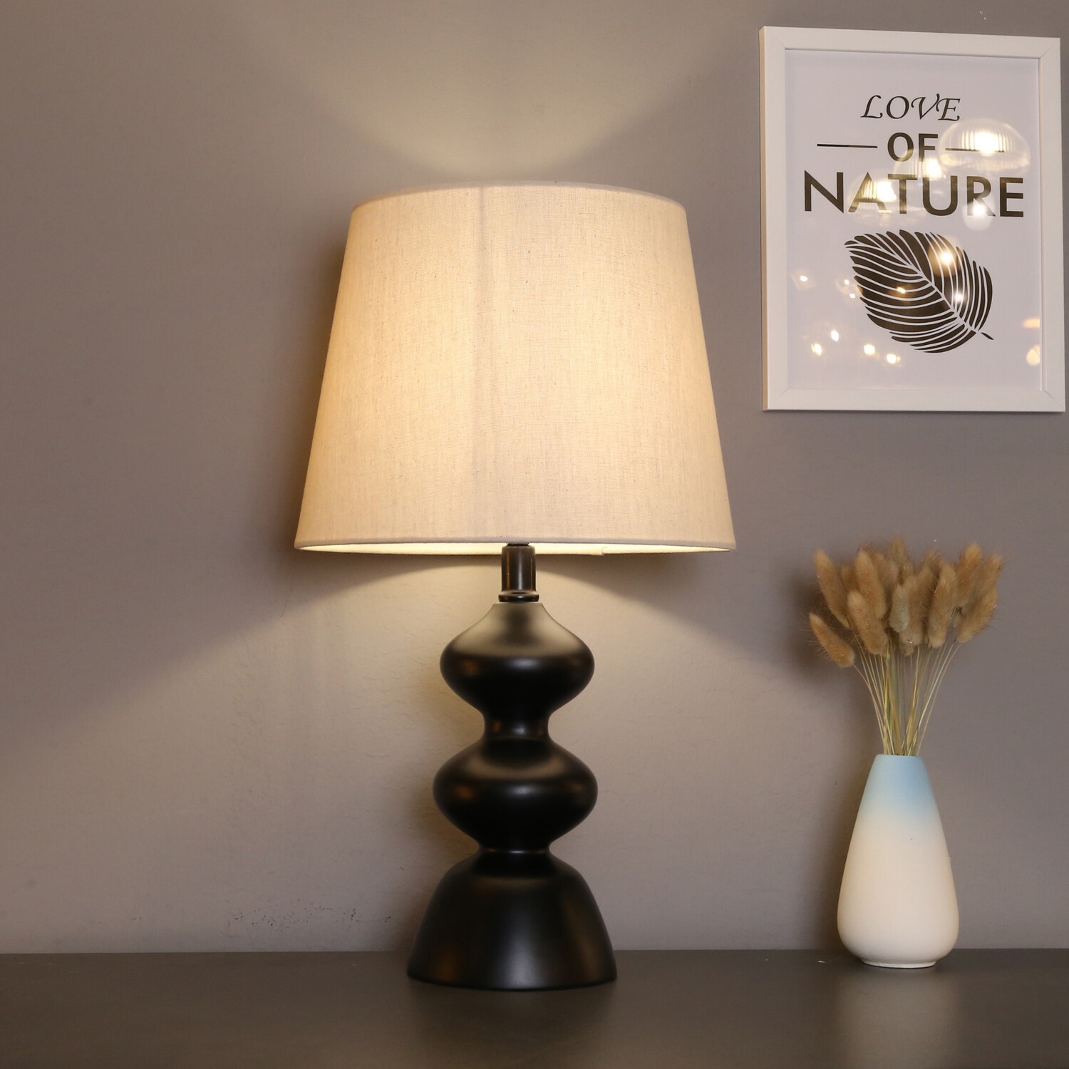 Zahra Table Lamp Black Image 4
