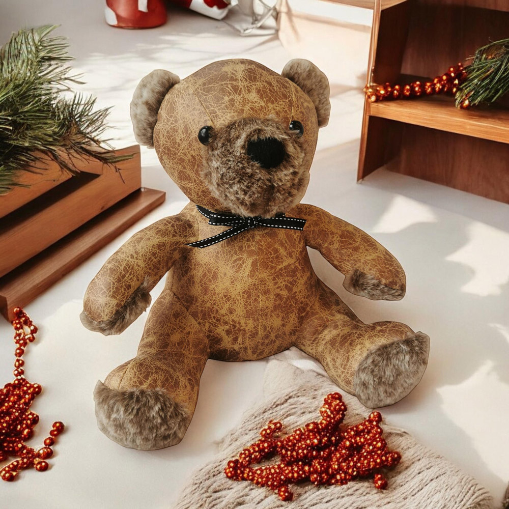 Acacia Home Brown Teddy Bear Door Stop 32cm 1.5kg Image 2