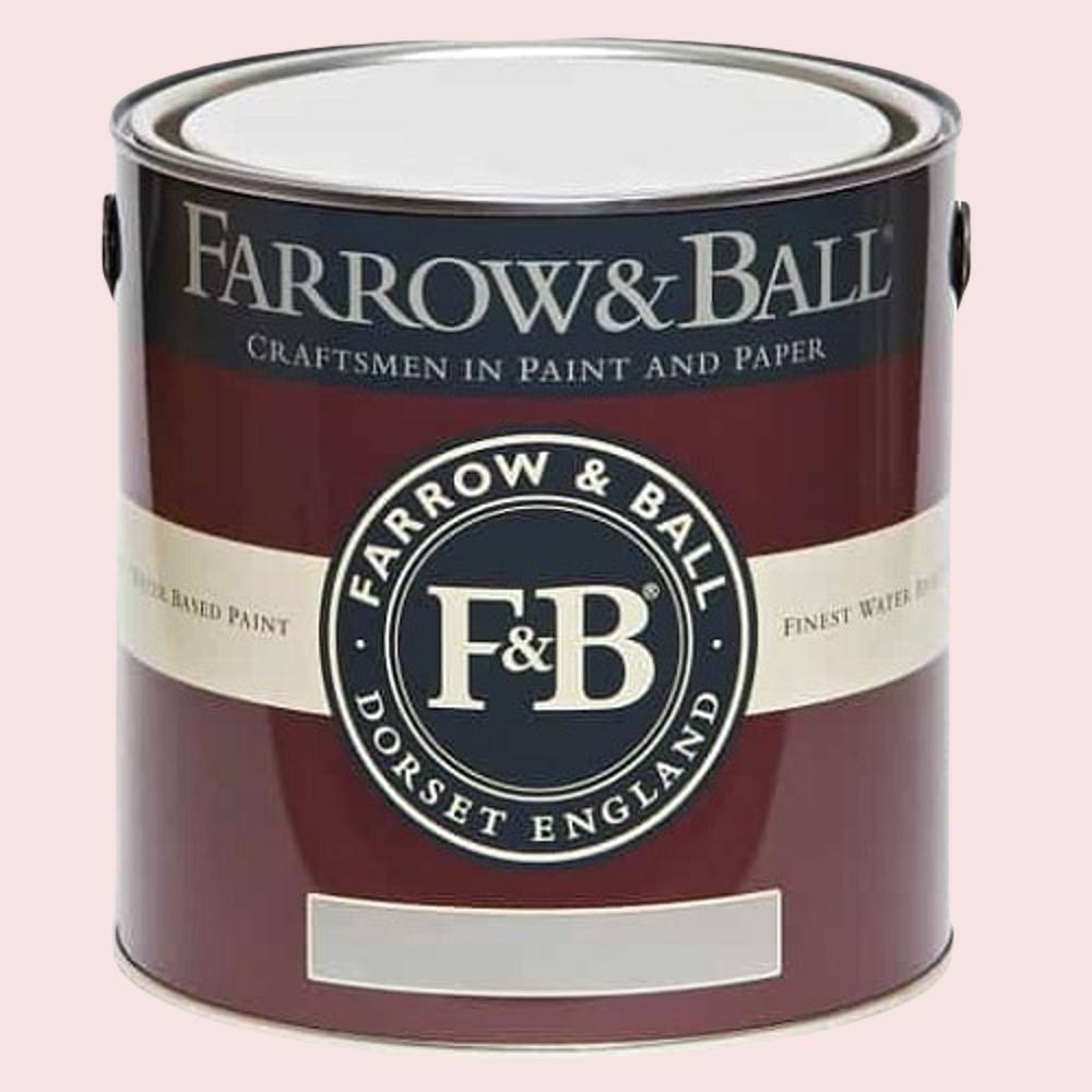 Farrow & Ball Interior Wood and Metal 245 Middleton Pink Flat Eggshell Paint 2.5L Image 2