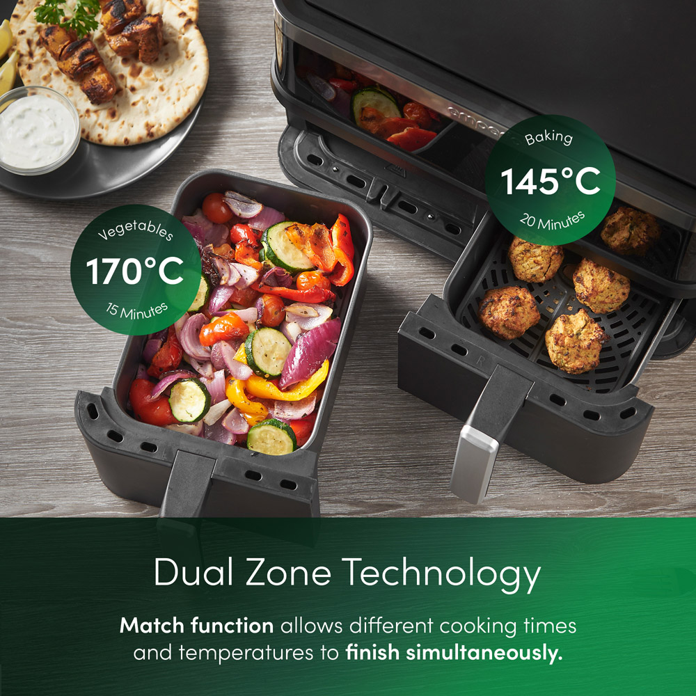 Emperial 9L Dual Zone Air Fryer Image 2