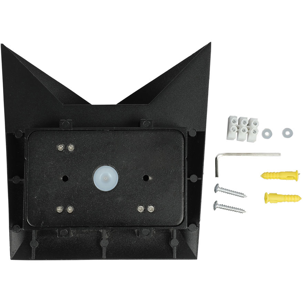 V-TAC Black Warm White LED Outdoor Wall Light Image 5