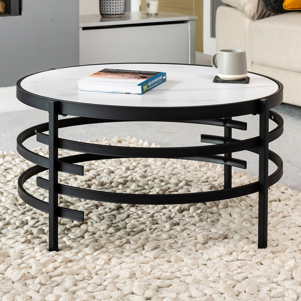 Artemis Home Caldera Round Coffee Table Image 1