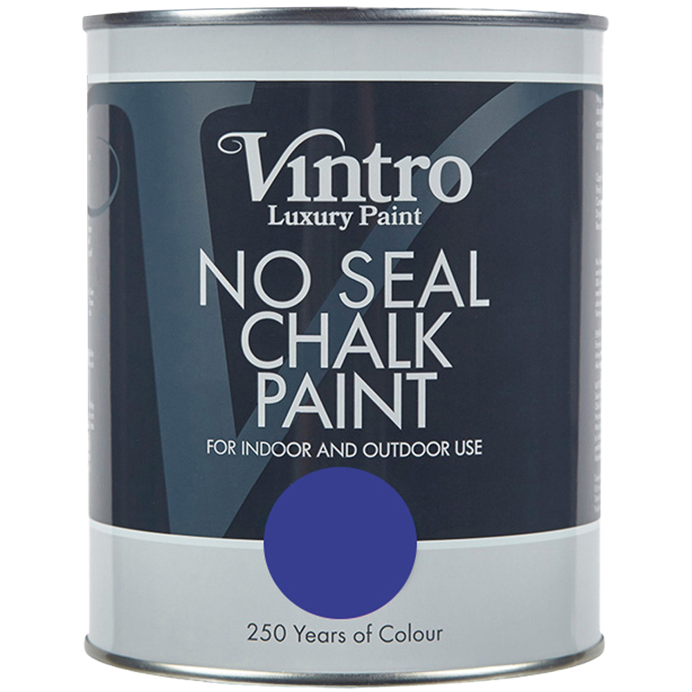 Vintro Paint Raphael Blue No Seal Chalk Paint 1L Image 2