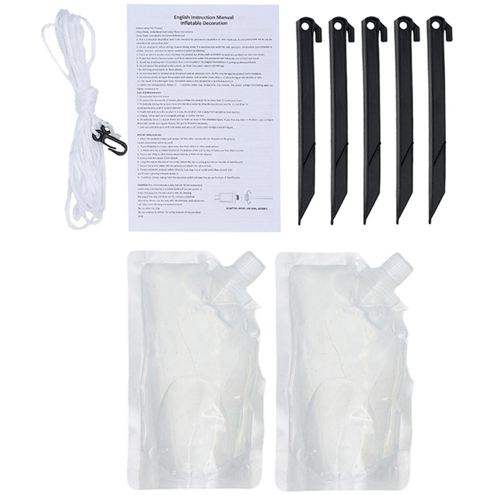 Living and Home Inflatable Snowman Family LED Christmas Decoration 5.9ft Image 3