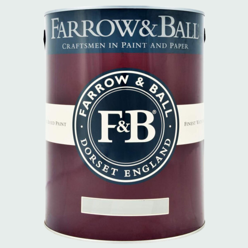 Farrow & Ball Interior Wood and Metal 269 Cabbage White Flat Eggshell Paint 5L Image 2