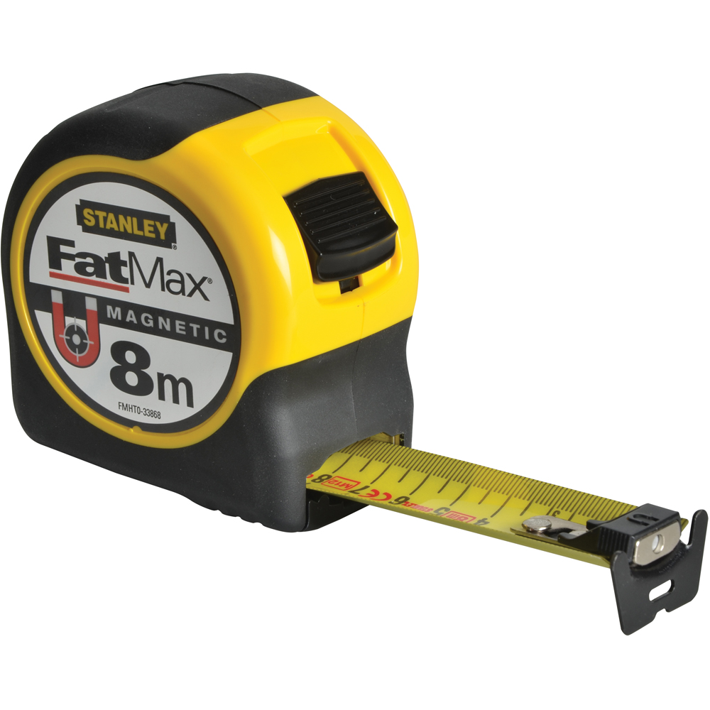 Stanley FatMax Magnetic BladeArmor Tape 8m Image 1