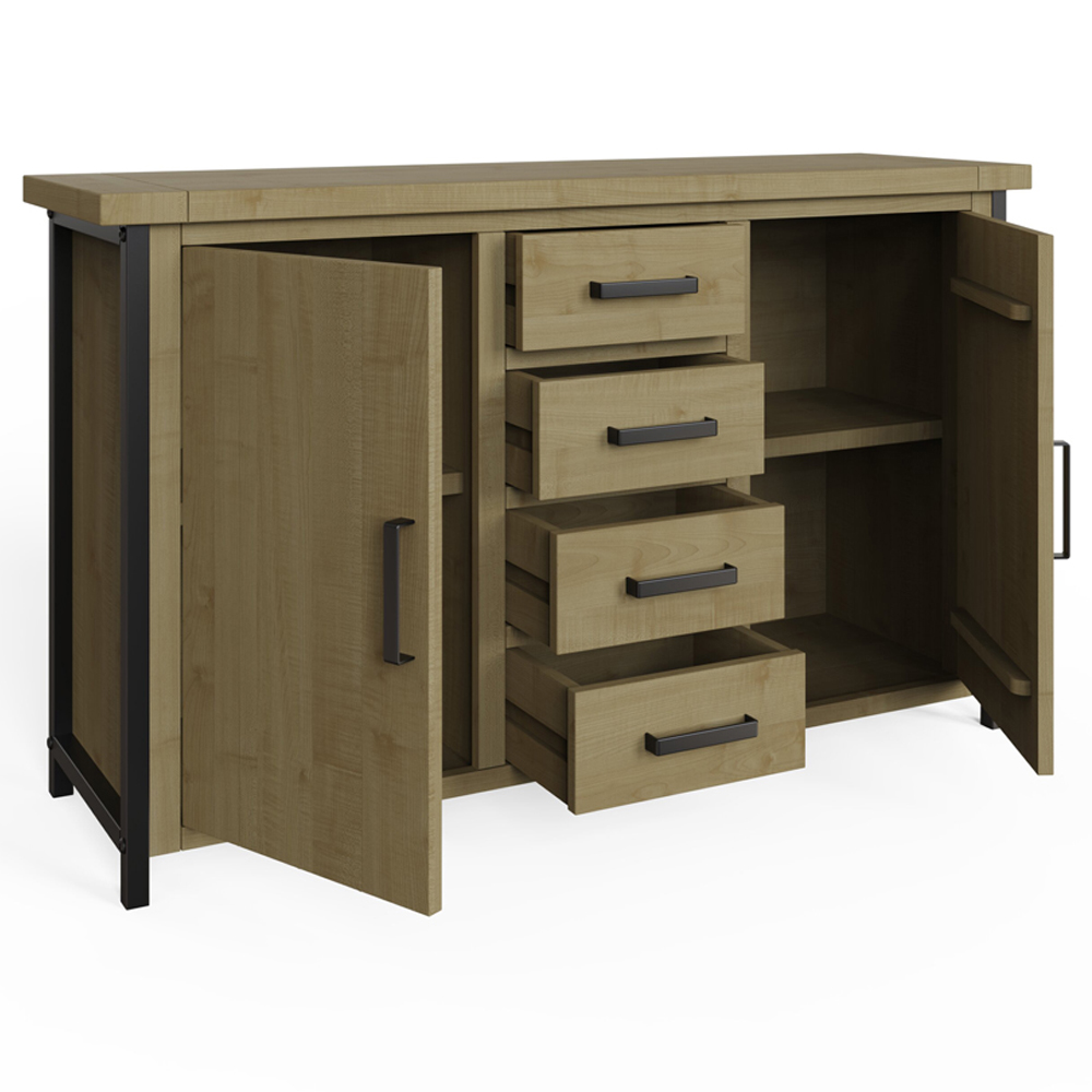 FWStyle Lowry Industrial Sideboard Large Image 3
