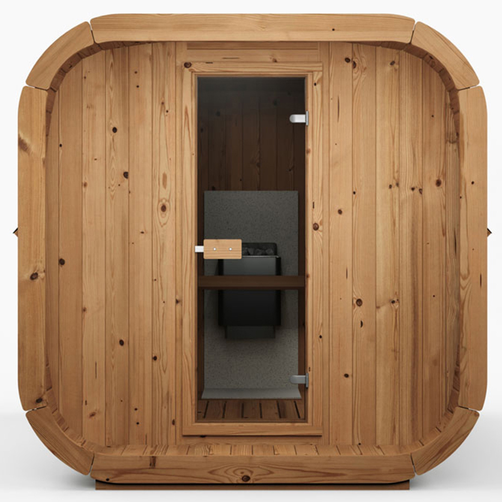 Stjarna Icon 250S Black Thermowood Outdoor Sauna 6.8 x 8.2ft Image 3