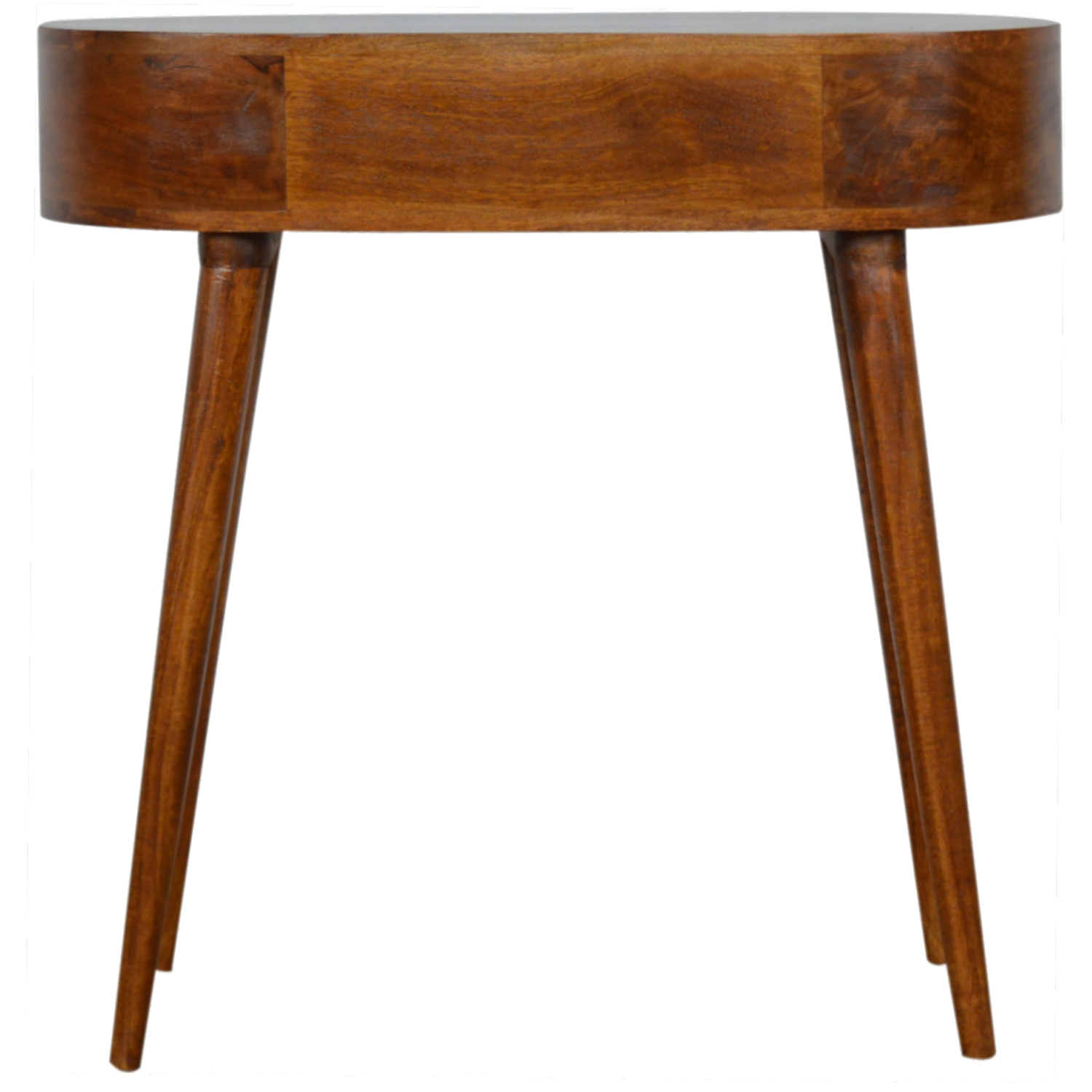 Artisan Furniture Albion Chestnut Single Drawer Solid Wood Console Table Image 4