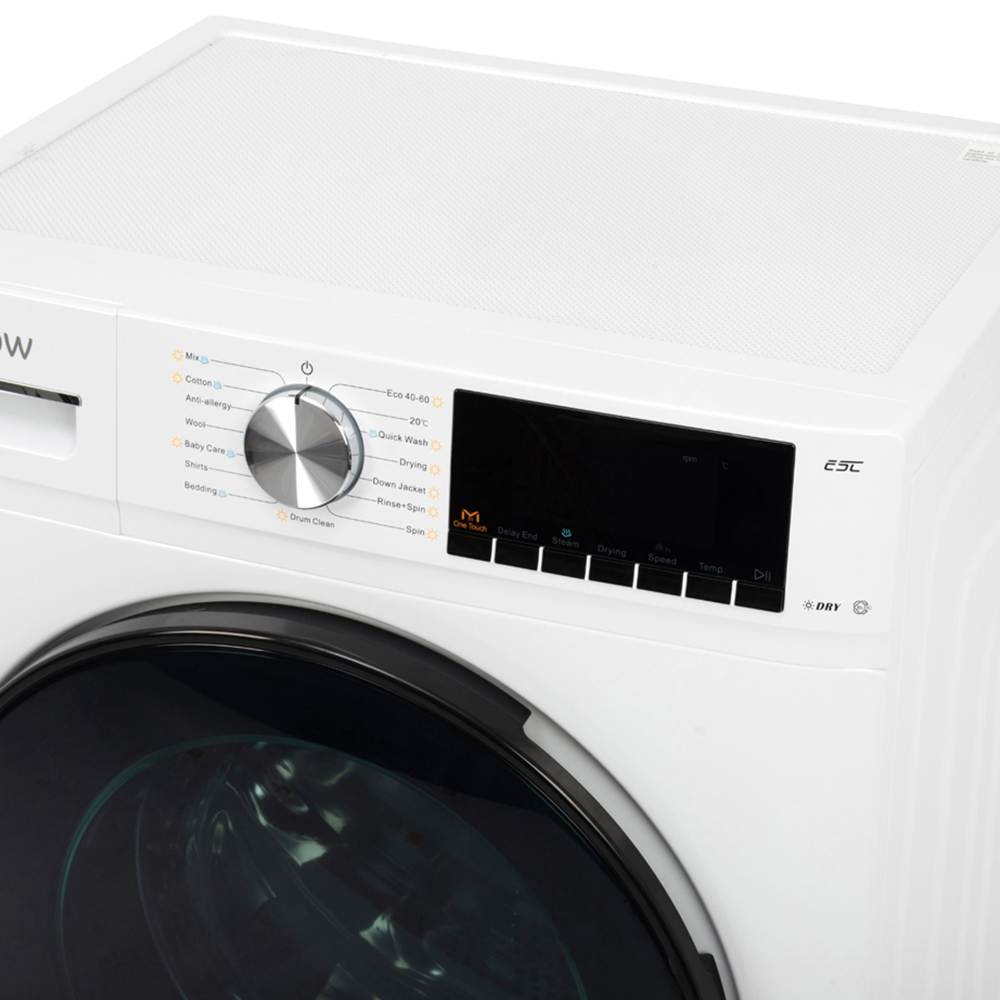 Willow Appliances WWDE8514WH White 8kg Washer Dryer Image 7