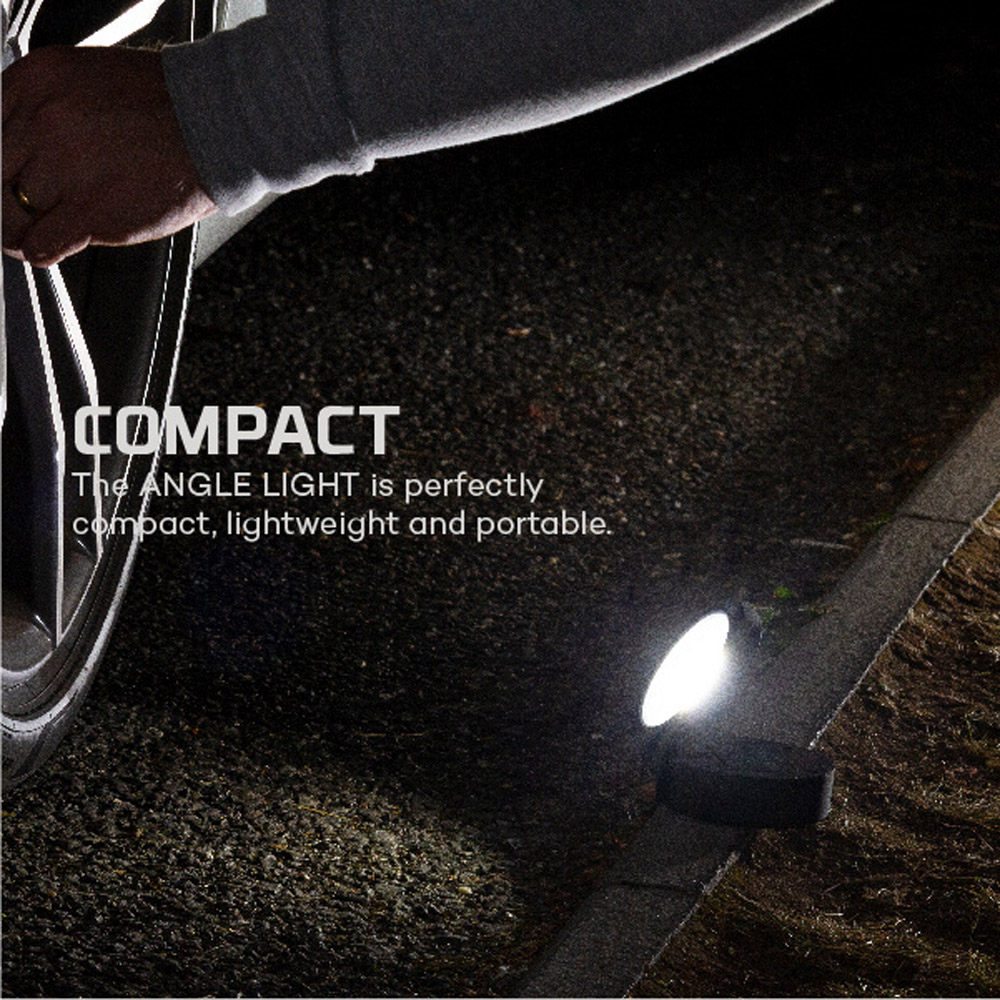 Nebo Angle Light 220 Lumens COB Tilting Work Light with Magnetic Base and Batteries Image 5