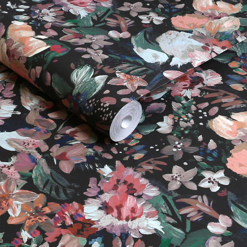 Next Rustic Romantic Floral Multicolour Wallpaper Image 2