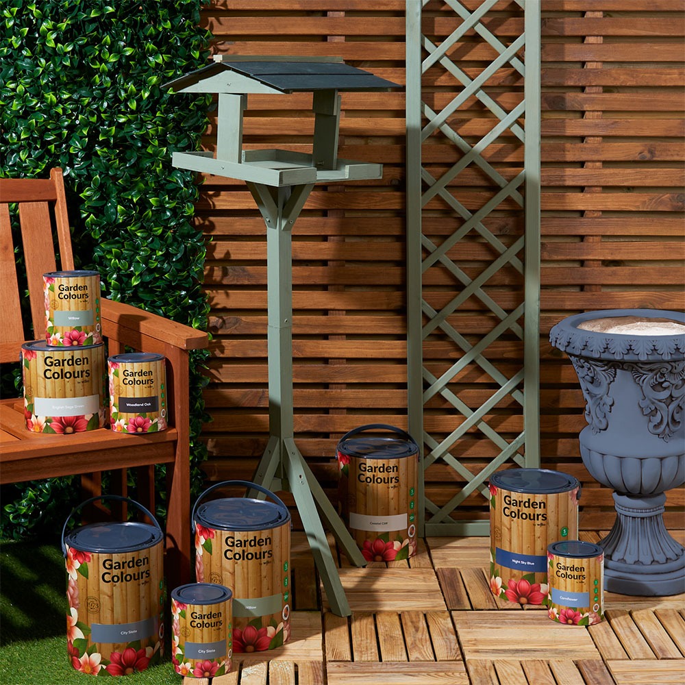 Wilko Garden Colours Vanilla Morning Wood Paint 5L Image 9