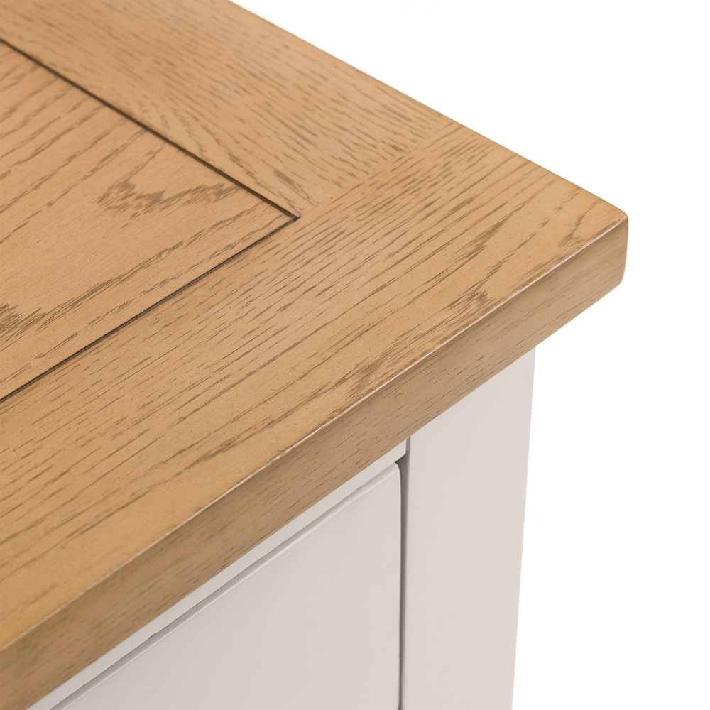 Julian Bowen Richmond Grey and Pale Oak TV Unit Image 5