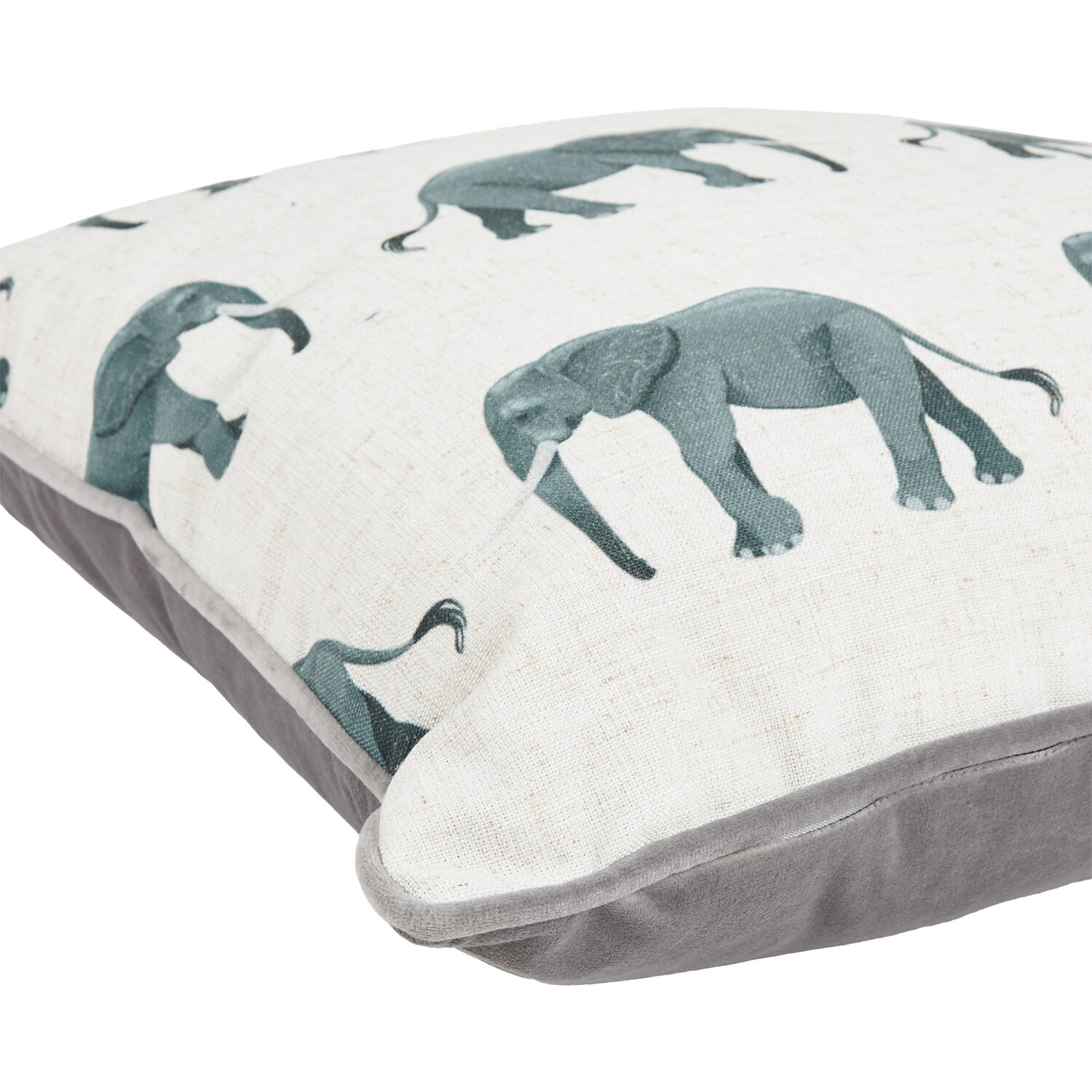 Elephant Cushion - Grey Image 5