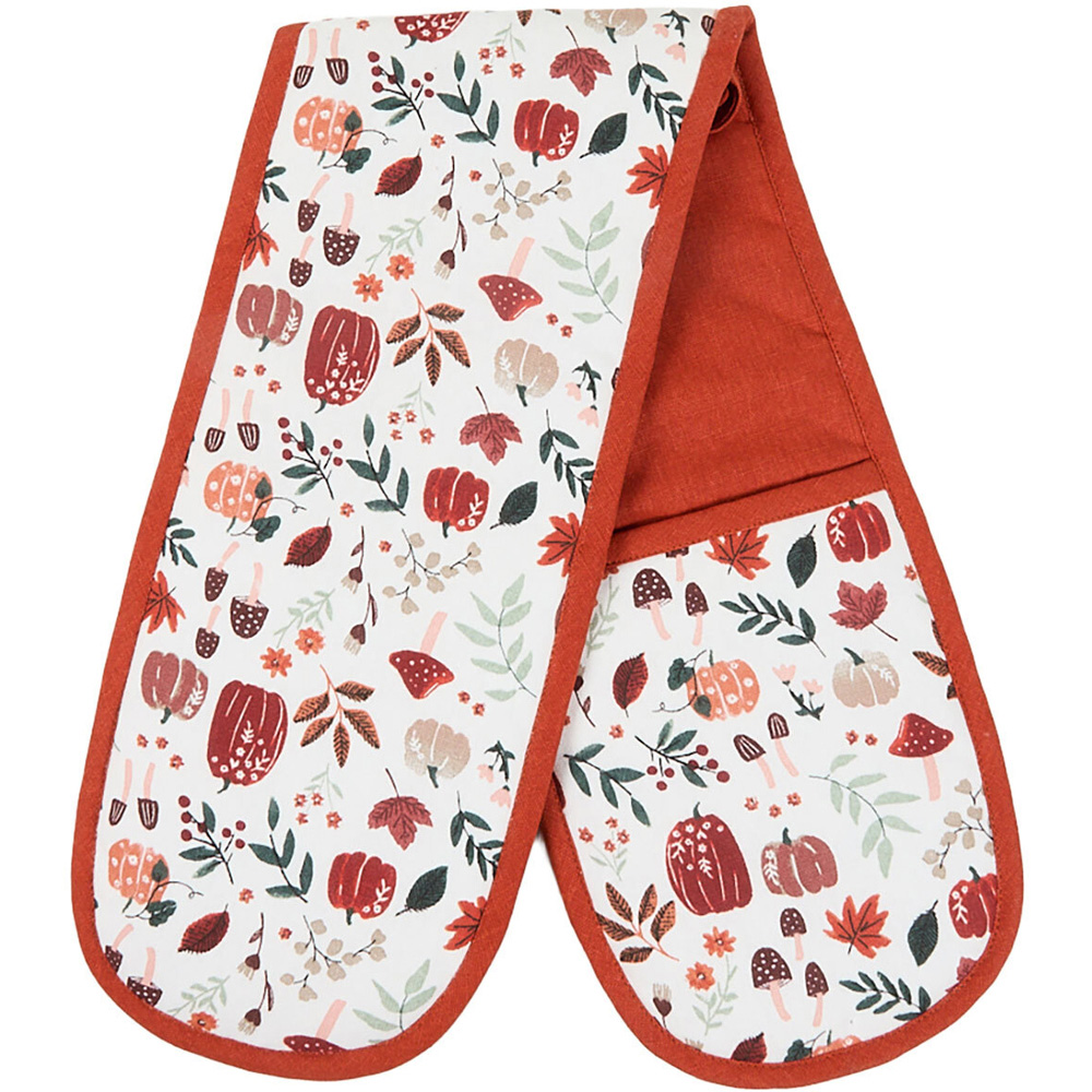 Autumn Printed Double Oven Glove Image 6