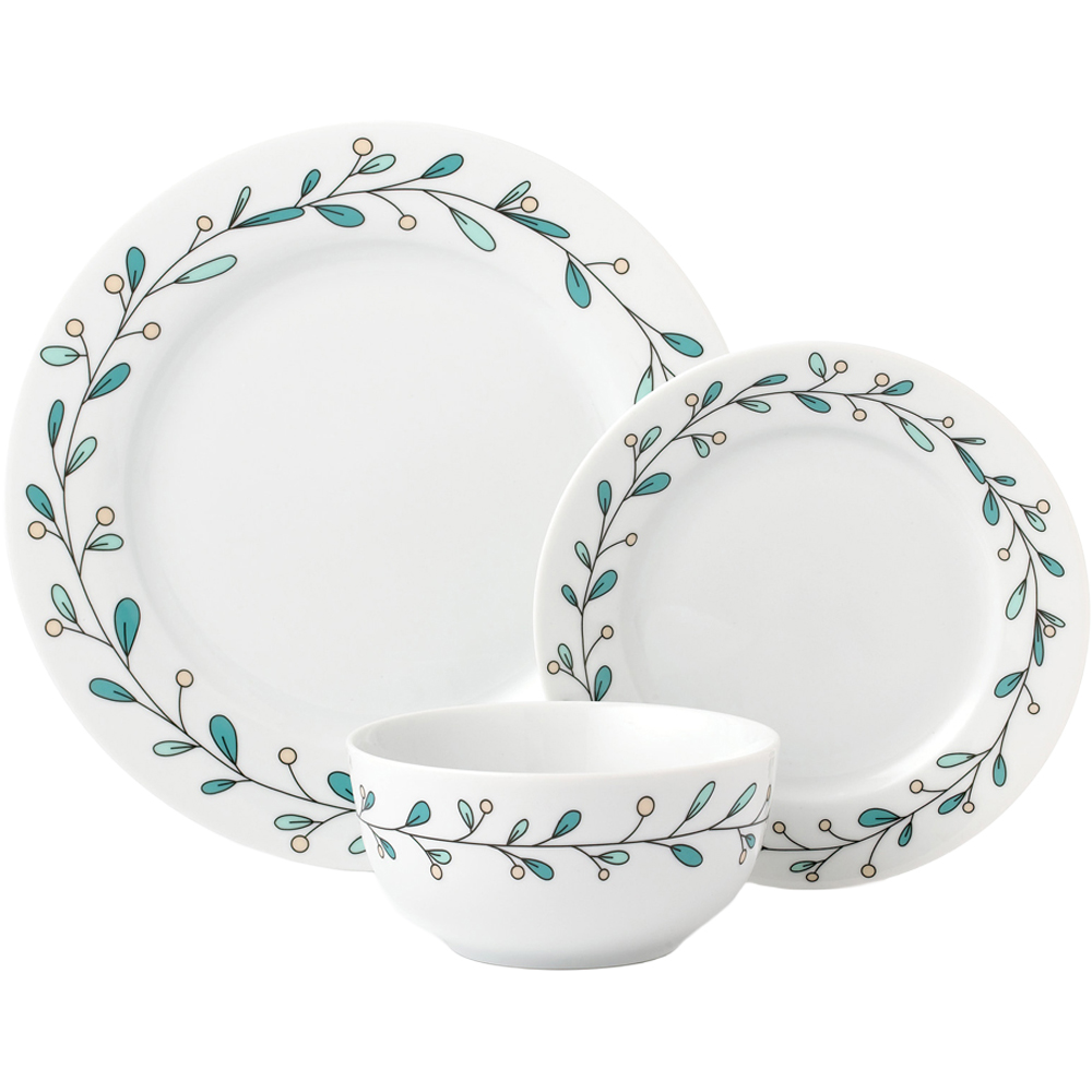 Waterside Mistletoe 12 Piece Dinner Set Image 3