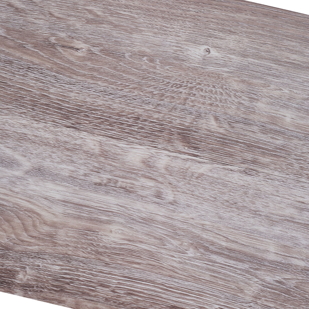 Living and Home Greyish Beige Rustic Wood Grain Rectangle PVC Flooring Self Adhesive 36 Pack Image 3