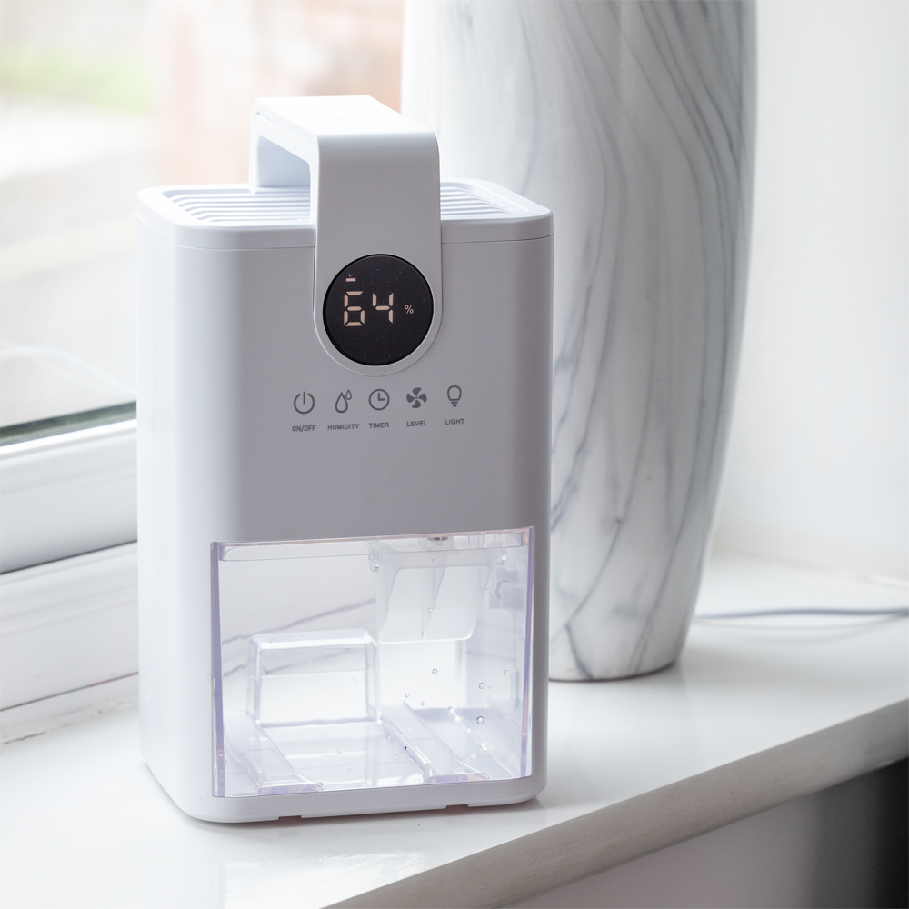 TCP TCPWHDEHUM40001 White Mini Dehumidifier 0.25L Image 2