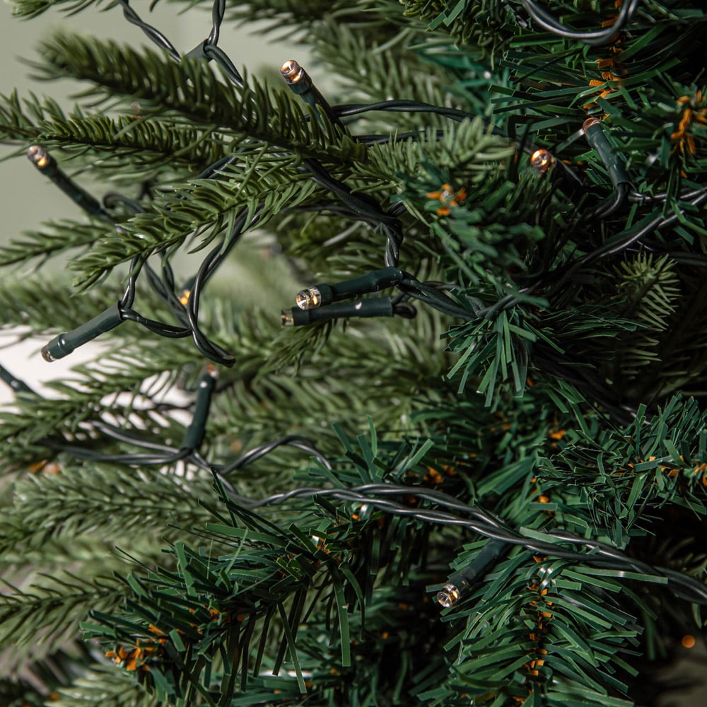 Samuel Alexander Warm White LED Pre Lit Firefly Artificial Christmas Tree with Pot 3ft Image 3