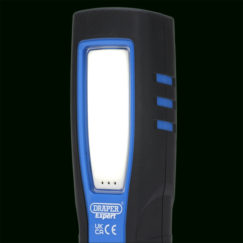 Draper Expert 5W 600 Lumens SMD LED Rechargeable Inspection Light with Charging Station Image 8