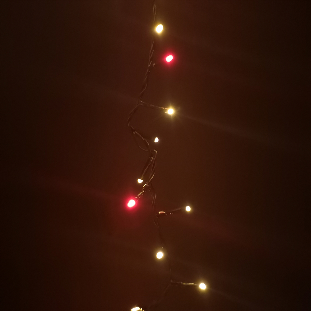 Samuel Alexander TreeBrights 240 Red and Vintage Gold LED Multi-Function Green String Light 6m Image 7