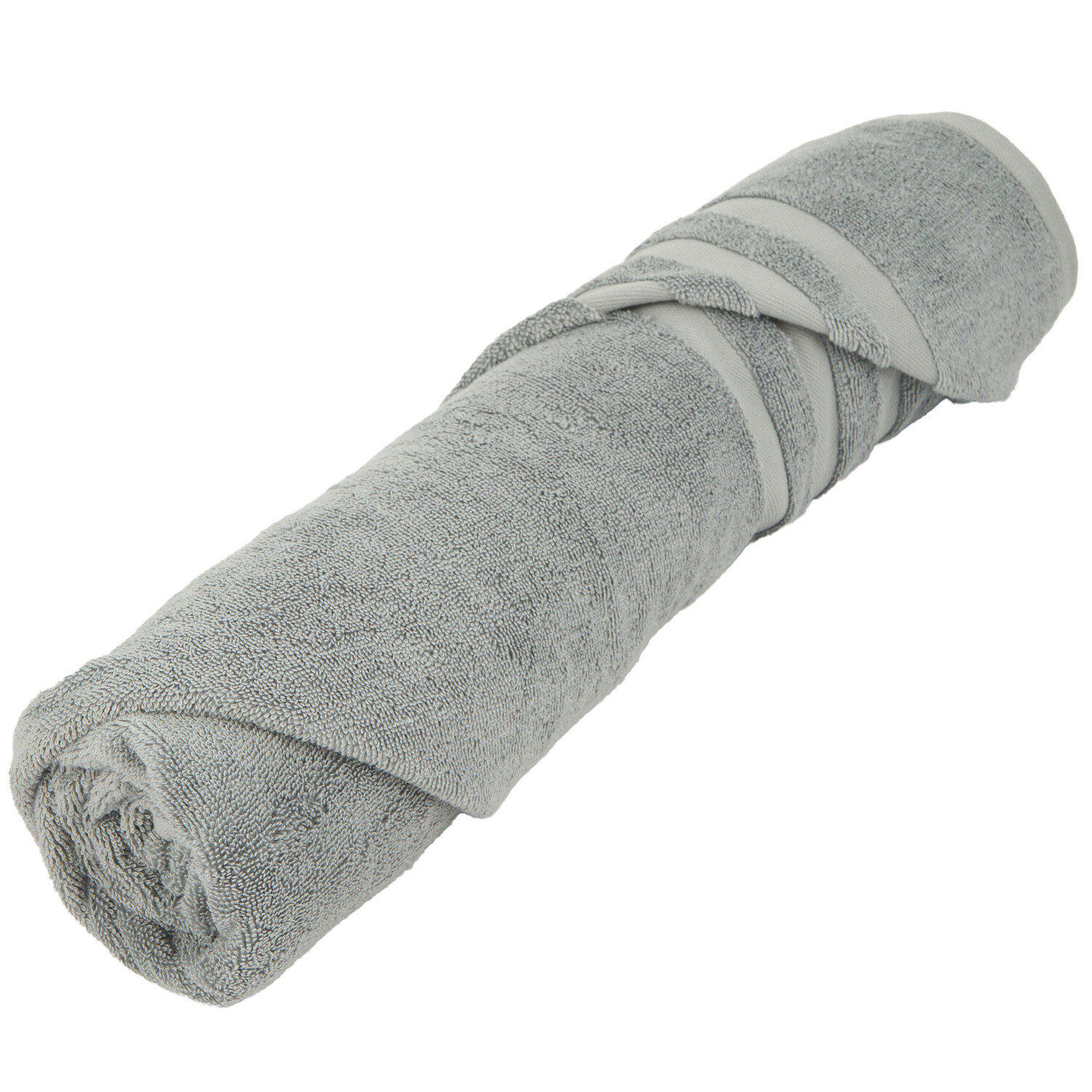 Bath Sheet - Silver Image 1