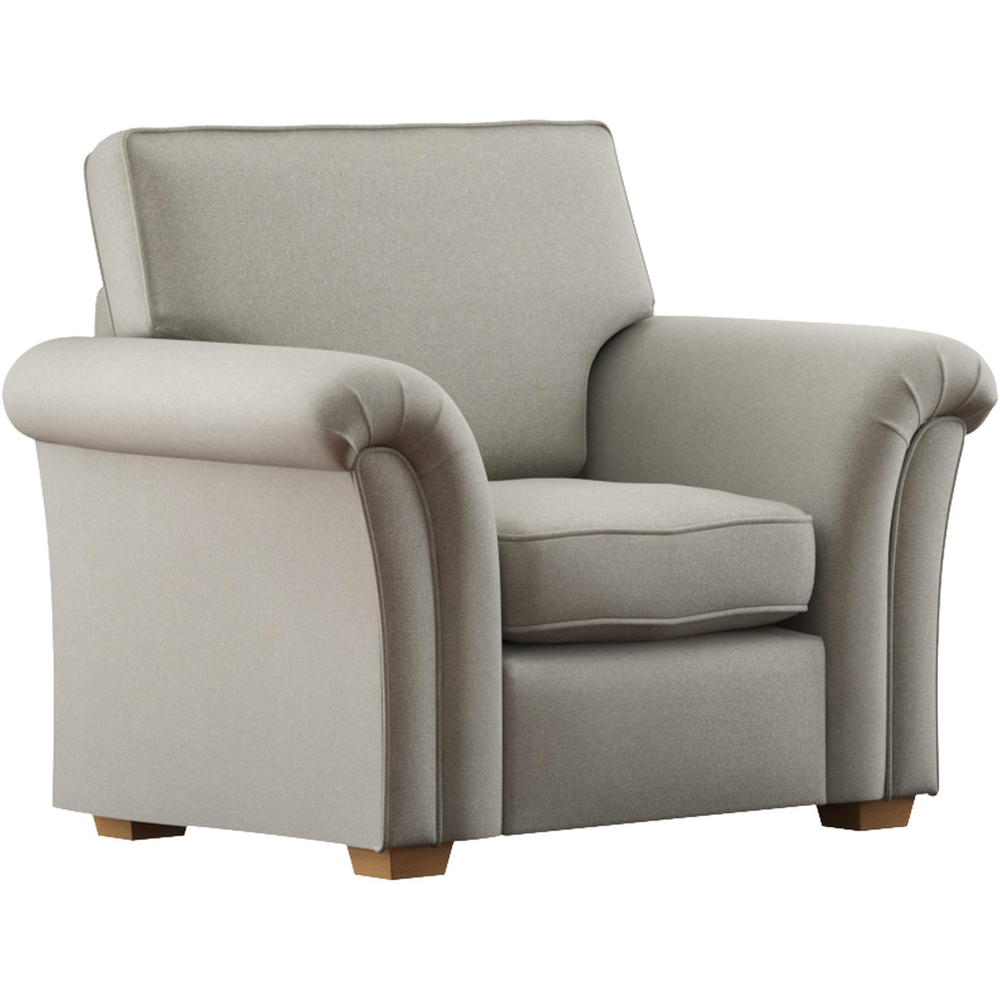 Castleacre Venice Mink Fixed Back Armchair Image 2